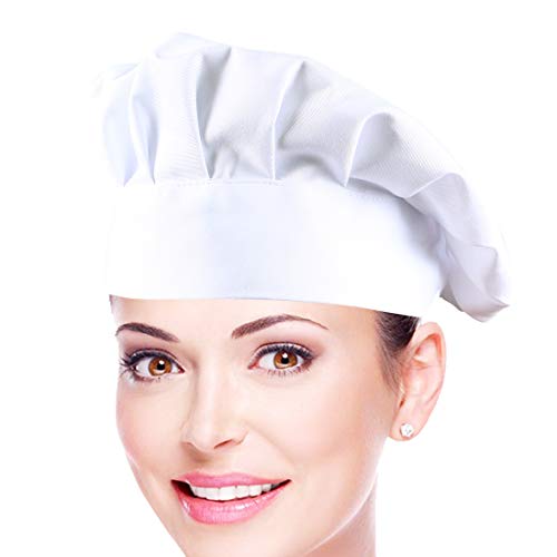 Dadoudou Chef Hats Tube Sharp with Adjustable Size for Adult/Kids - Image 2