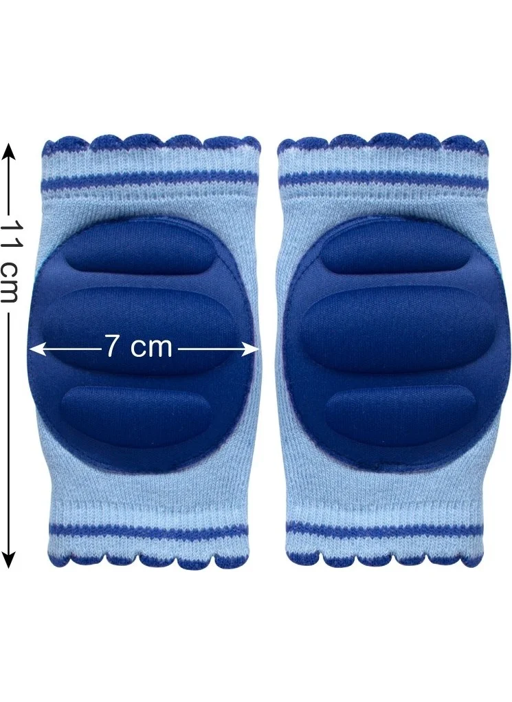 Sevi Bebe Sevi Baby Blue Colored Crawling Knee Pad