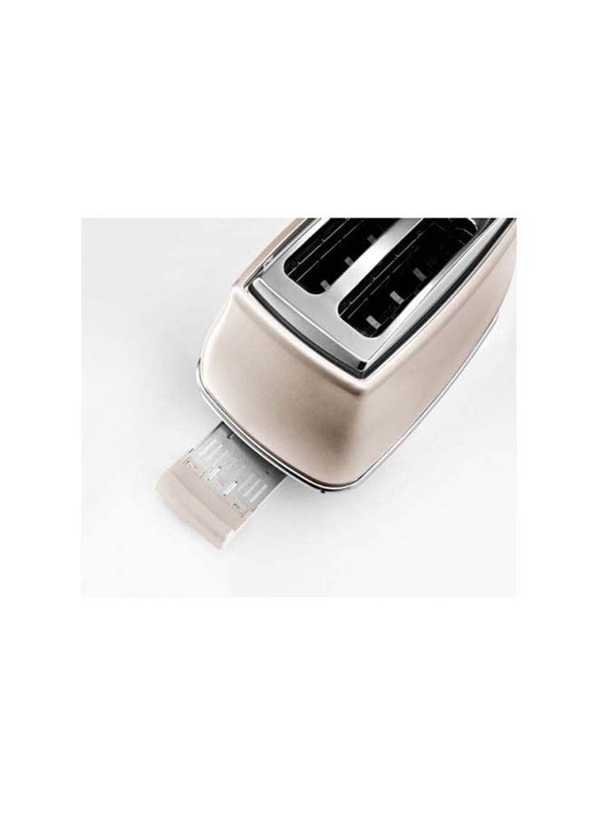 ديلونجي محمصة آيكونا ميتاليكس بشريحتين شريحتين 900 W CTOT2003.BG بيج - Image 4