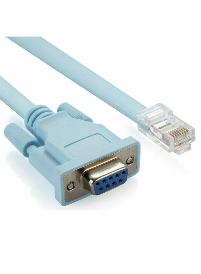 P403-006 Cisco Serial Rollover Console Cable – Connect PC or Laptop to Cisco Device via Console Port, 1 Meter - Image 3