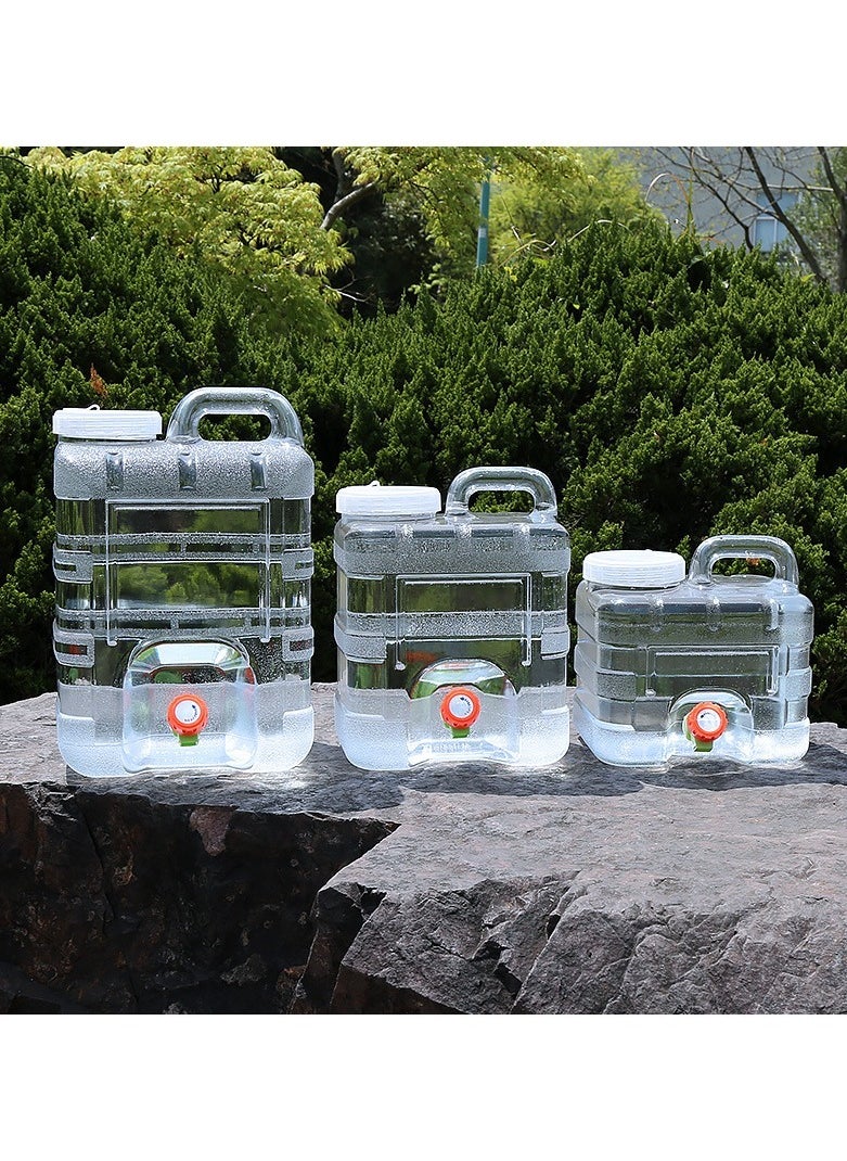 Generic - Water Storage Containers Camping Water Container 12/18L Portable Large Water Tank with Faucet for Outdoor Camping Picnic Hiking Car Driving Home Emergency Water Storage - Image 1