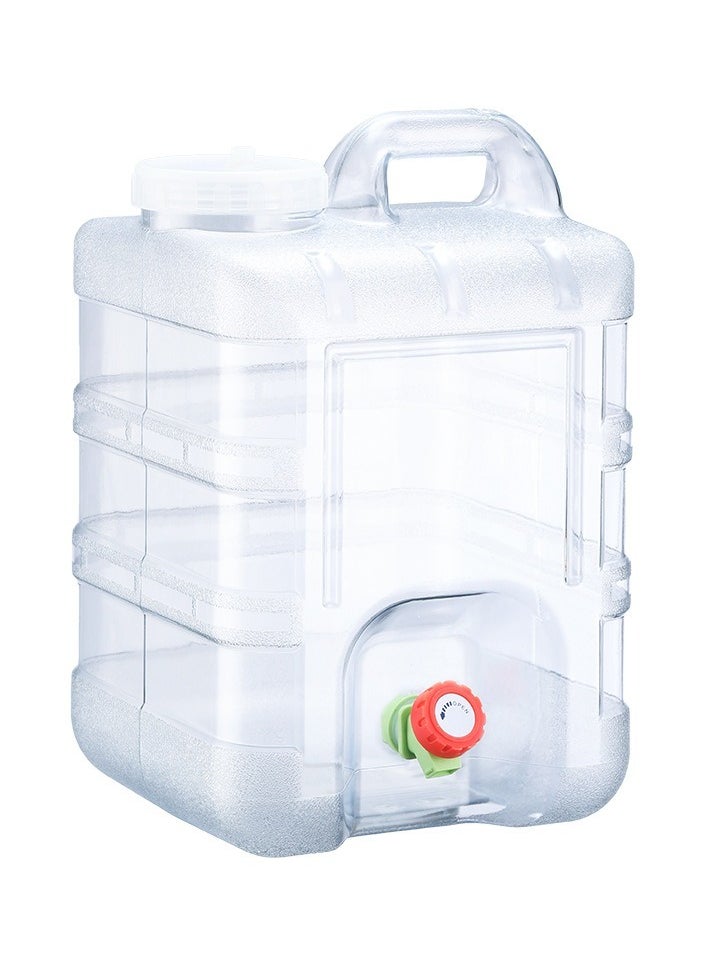 Generic - Water Storage Containers Camping Water Container 12/18L Portable Large Water Tank with Faucet for Outdoor Camping Picnic Hiking Car Driving Home Emergency Water Storage - Image 1