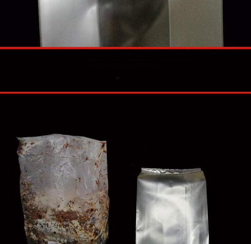 SUCOHANS 10 Count Mushroom Bags/All in One Mushroom Grow Bag/Farm-Mushroom Spawn/Sealable Spawn/Myco Bags,Large Size 8" X 5" X 19",0.2 Micron Filter, 3 Mil Polypropylene - Image 2