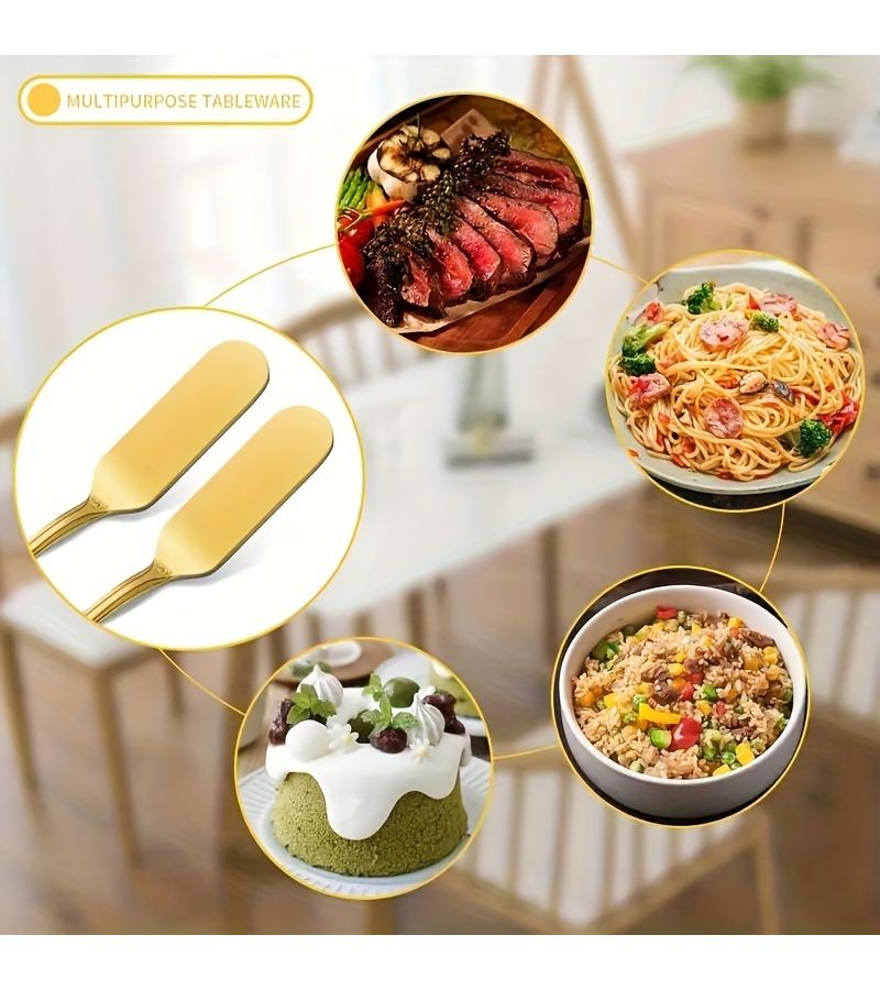 8 Piece Stainless Steel Butter Knife Cheese Knife Multi Purpose Spatula Set Silvery Kitchen Dining Accessories - Image 5