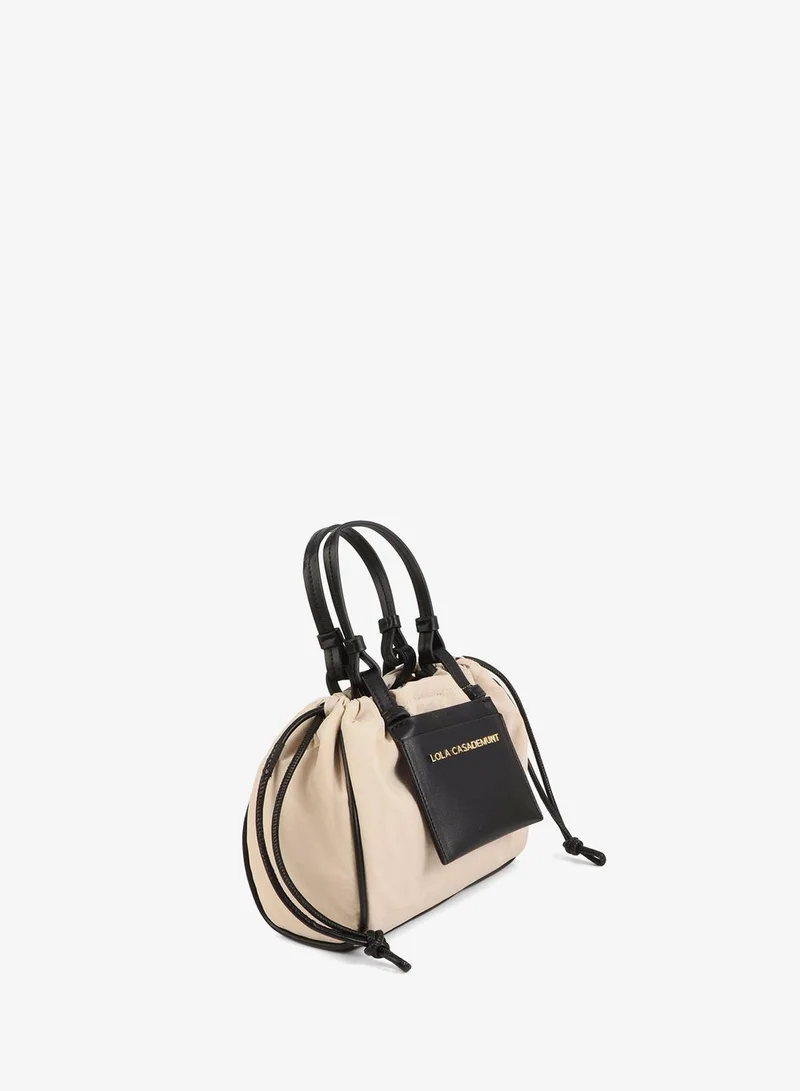 لولا كساديمونت Mini shopper combined nylon and PU