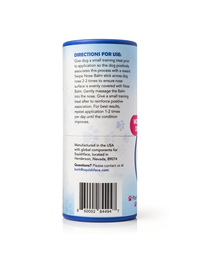 Squishface Nose Balm - Soothe & Protect Dry, Cracked Dog Snouts - Plant-Based, Lick-Safe Formulation to Aid in Relief of Hyperkeratosis - Great for All Breeds! (1.75 oz) - Image 2