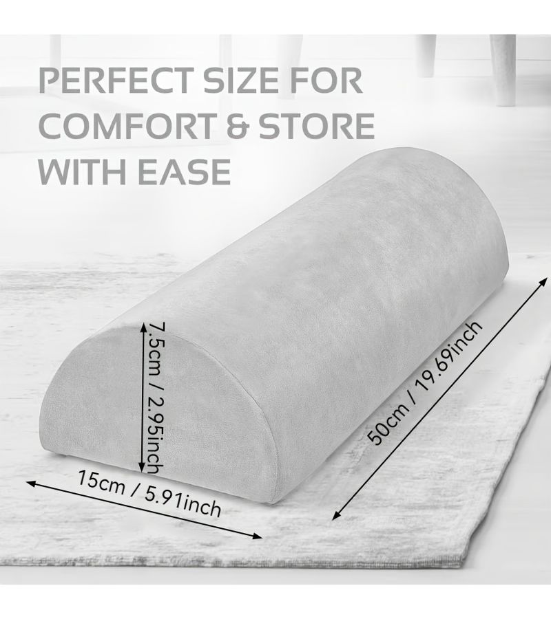 2 Packs Half Ergonomic Pillow For Legs Knees Lumbar Head And Waist Relief Sleep Pillow With Machine Washable Pillowcase - Image 3