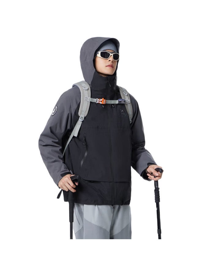 camel Men'S Outdoor Assault Jacket Men And Women Three-In-One Windproof And Waterproof Jacket Climbing Suit Outerwear Men M34Ca49650 - Image 1