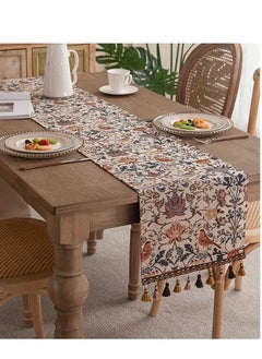 Generic American retro long table runner, tea table, table cloth and flag, light luxury jacquard embroidery long tablecloth 30*180cm  - Image 4