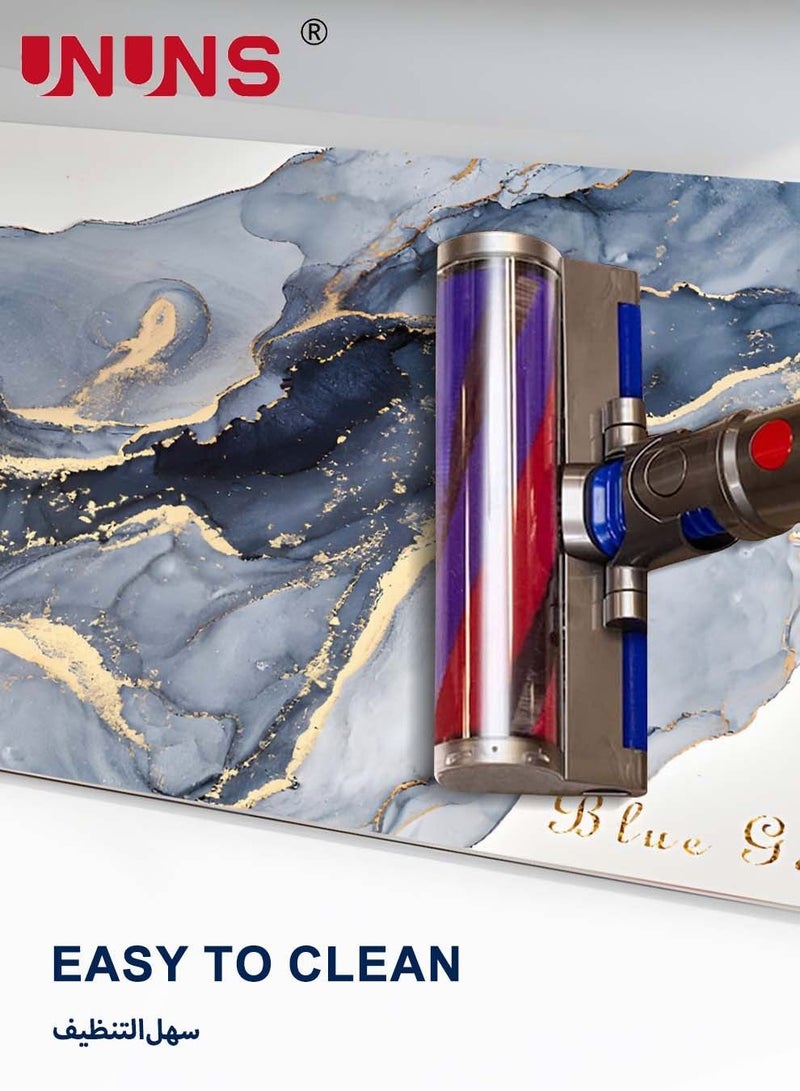 UNUNS Bath Mats For Bathroom,Fast Drying Bath Mat,Rubber Non-Slip Bottom,Super Absorbent Floor Mats,50x80cm - Image 3