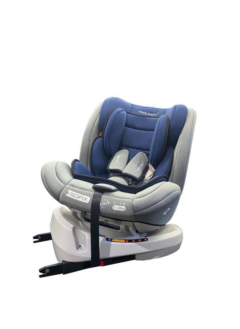 360-degree car seat, a car seat that includes all features for children, for boys and girls.