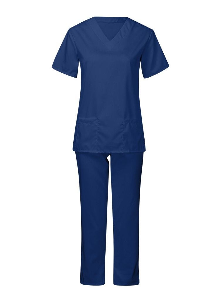 Generic - Medical Uniform Women's Scrub Set Top and Pants (M) - Image 1