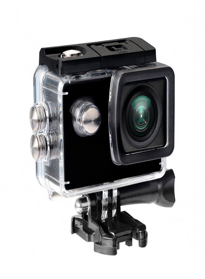 SJCAM SJ4000AIR 4K HD Action Camera with 2-inch IPS Screen 16MP 170°Wide Angle 30m Waterproof Support WiFi Connection with Waterproof Case Adapters - Image 1