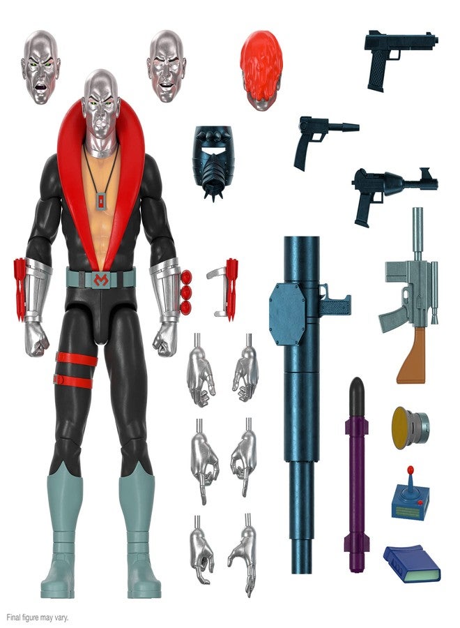 Super7 ULTIMATES! G.I. Joe Destro - 7" G.I. Joe Action Figure with Accessories Classic Cartoon Collectibles and Retro Toys - Image 1