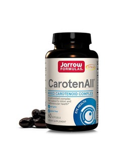 jarrow formulas CarotenAll Support for Vision and Cardiovascular Health 60 softgels 