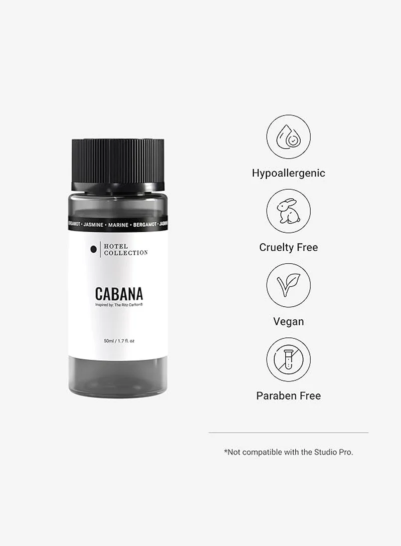 Hotel Collection Cabana Fragrance Oil Blend - Hotel Inspired for Luxury Essential Oil Diffusers - Aromatherapy Scent Diffuser Oil - Marine, Bergamot, and Jasmine