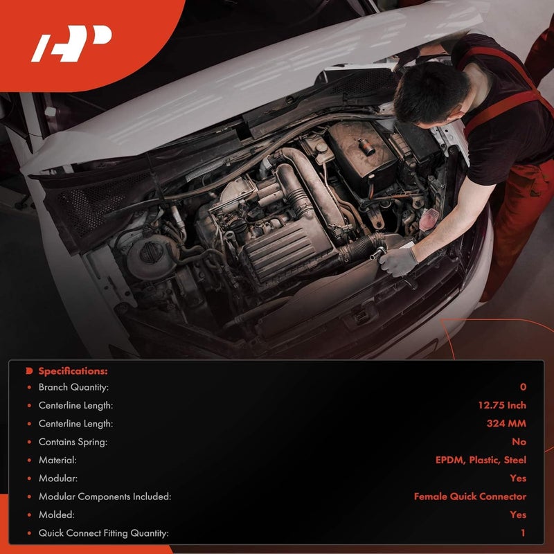 A-Premium HVAC Heater Hose Assembly for BMW E90 Series - Image 2