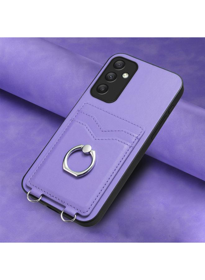 S-TOP Case For Samsung Galaxy A35 R20 Ring Card Holder Phone Case - Image 2
