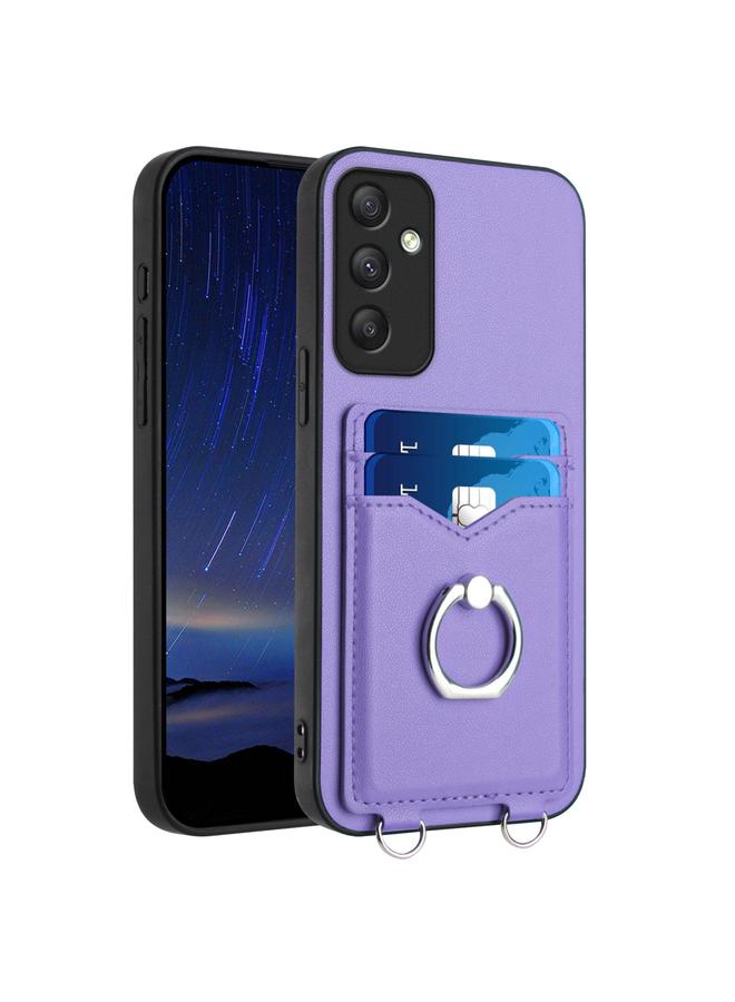 S-TOP Case For Samsung Galaxy A35 R20 Ring Card Holder Phone Case - Image 1