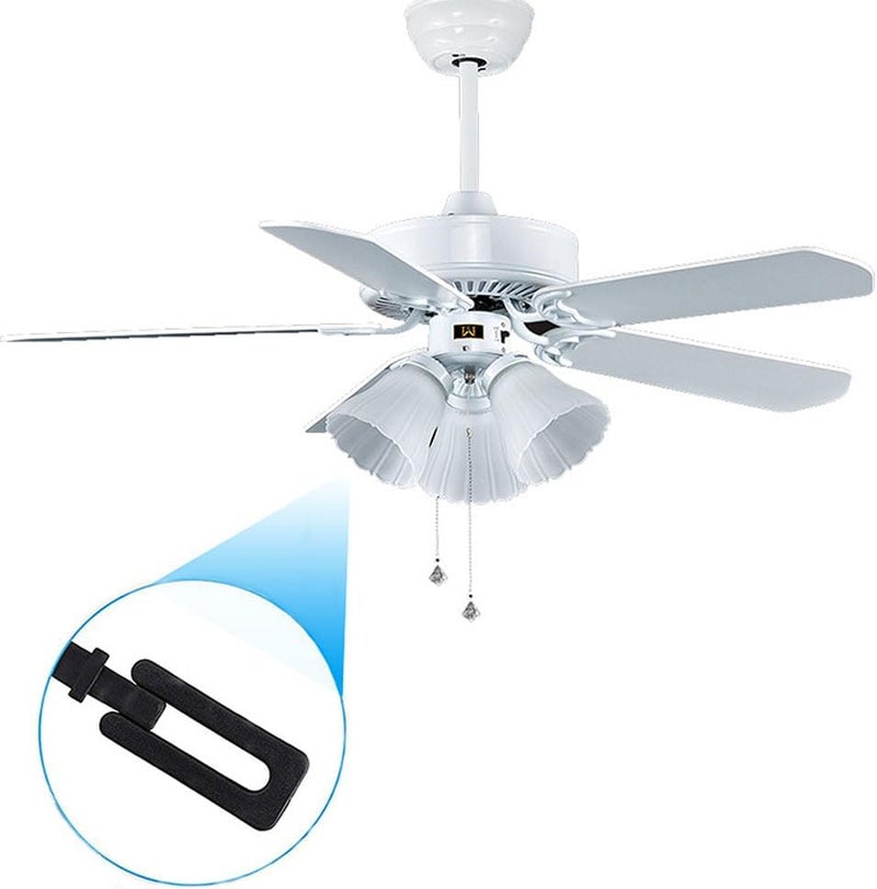STOBOK 5 Set Fan Balancing Tool Sets Ceiling Fan Balancing Kit Includes 5 Clips & 10 Self-Adhesive Metal Weights (5g) - Image 2