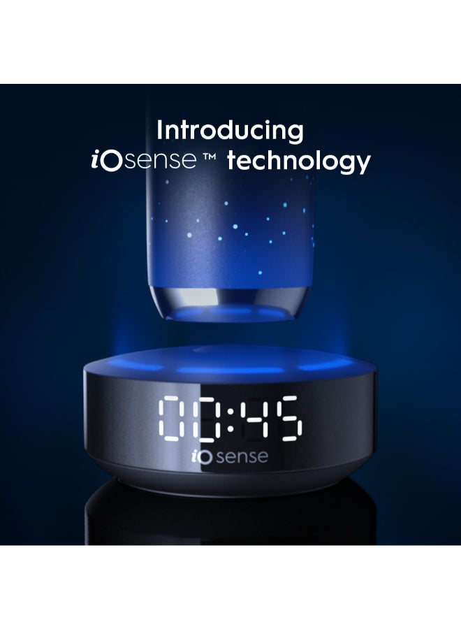 Oral-B فرشاة أسنان Io Series 10 Cosmic Black Ai القابلة لإعادة الشحن، 7 أوضاع ذكية لتتبع الأسنان ثلاثي الأبعاد - Image 4