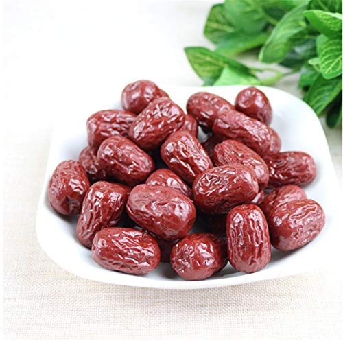 Zzooi 10PCS Artificial Fake Red Dates Faux Red Jujube - Image 1