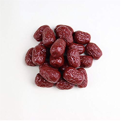 Zzooi 10PCS Artificial Fake Red Dates Faux Red Jujube - Image 3