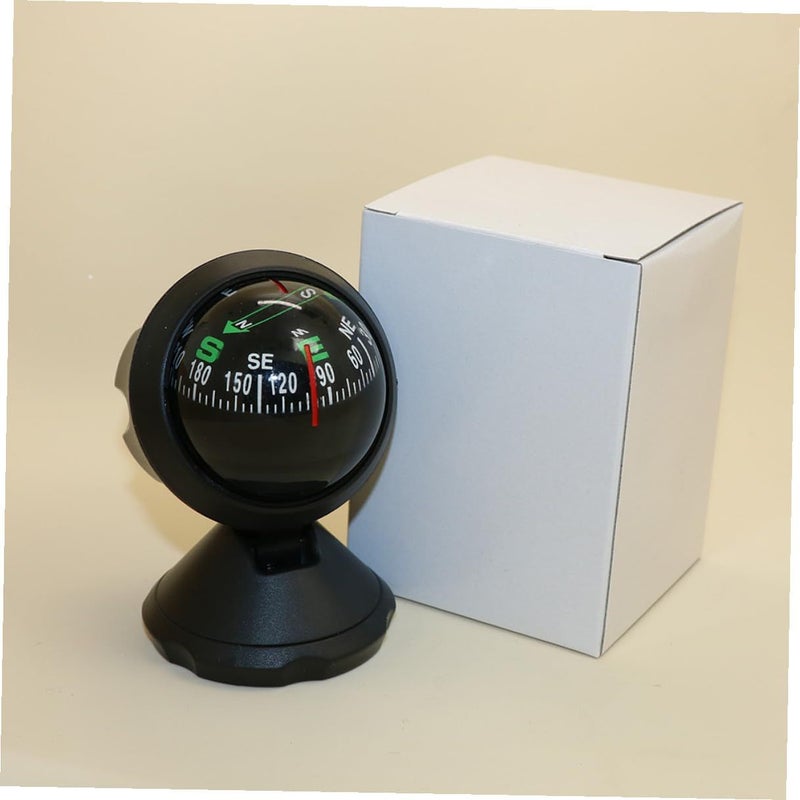 Car Compass Mini With Adhesive Base For Dashboard Driving Navigation - Image 4
