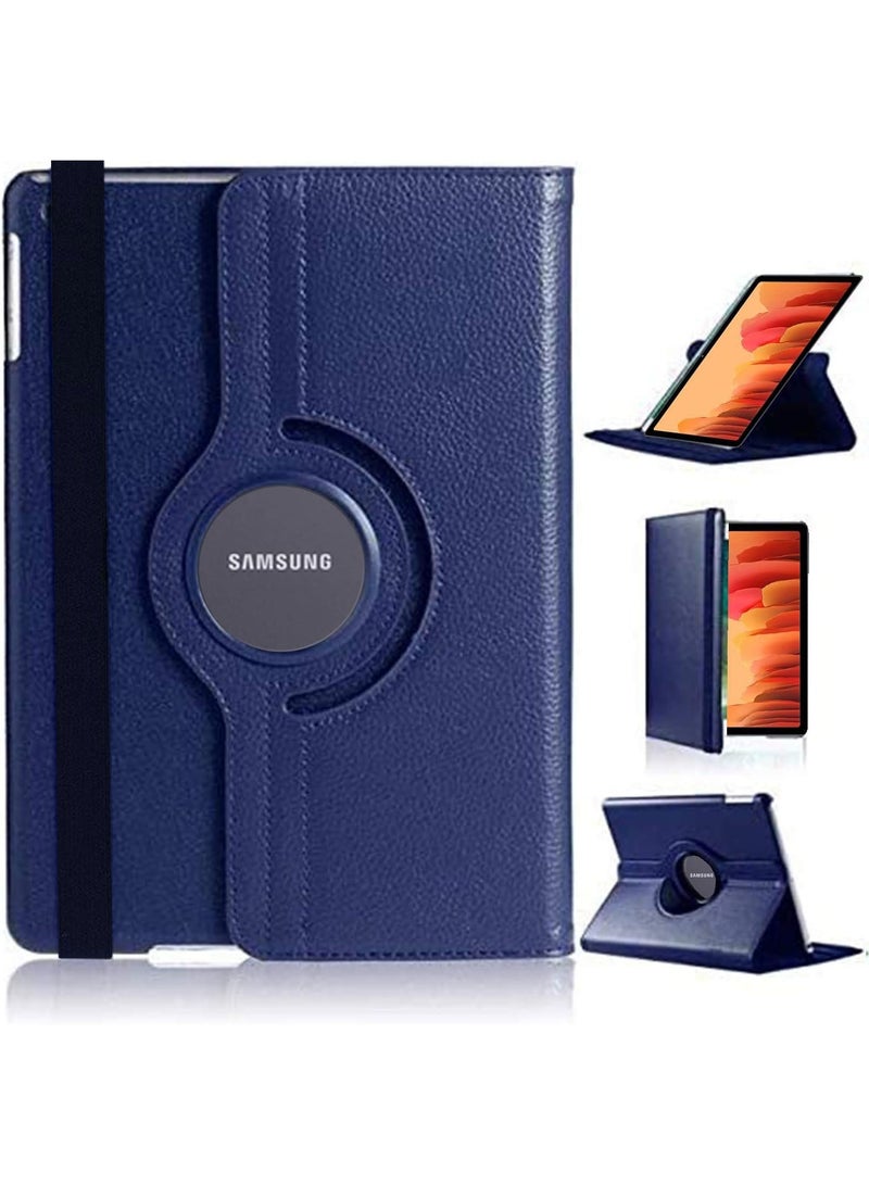 Protective Cover for Samsung Galaxy Tab A 10.1 inch (2019)[T510/T515], 360° Rotatable Smart Stand, Leather Folio Flip Cover with Multi-Angle Viewing, Auto Wake Sleep (blue) - Image 1