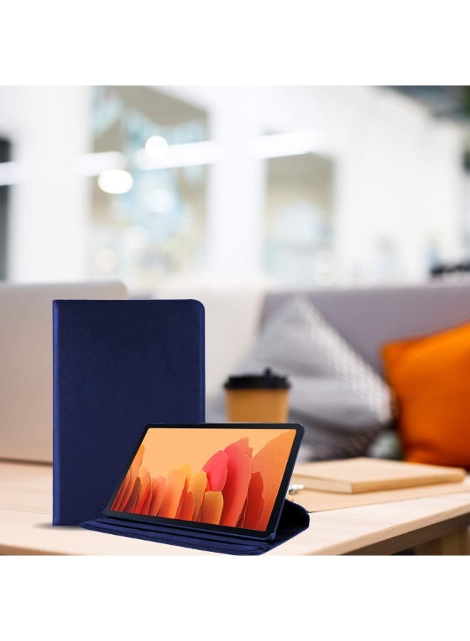 Protective Cover for Samsung Galaxy Tab A 10.1 inch (2019)[T510/T515], 360° Rotatable Smart Stand, Leather Folio Flip Cover with Multi-Angle Viewing, Auto Wake Sleep (blue) - Image 5