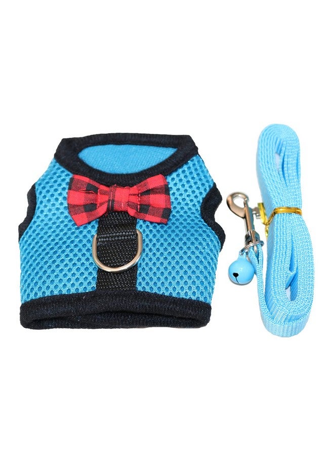 Rypet Guinea Pig Harness and Leash - Soft Mesh Small Animal Harness with Safe Bell, No Pull Comfort Padded Vest for Guinea Pigs, Ferret, Chinchilla and Similar Small Animals - Image 4