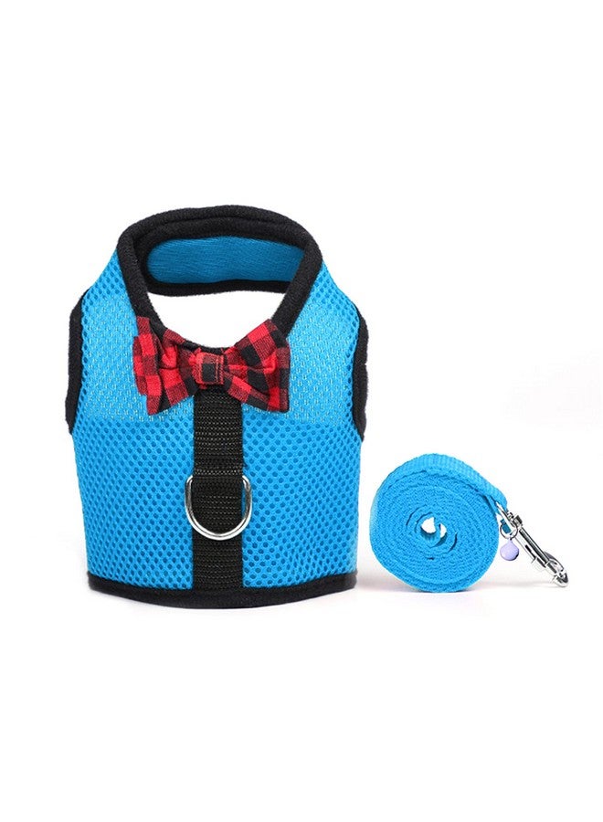 Rypet Guinea Pig Harness and Leash - Soft Mesh Small Animal Harness with Safe Bell, No Pull Comfort Padded Vest for Guinea Pigs, Ferret, Chinchilla and Similar Small Animals - Image 3