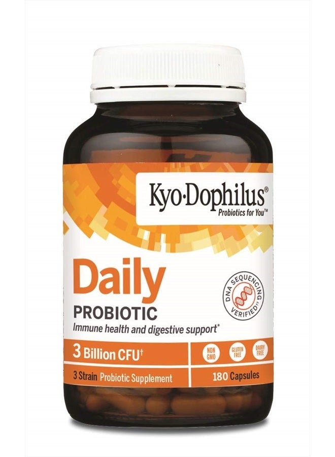 kyolic Kyo-Dophilus Daily Probiotic, Immune and Digestive Support, 180 capsules - Image 2