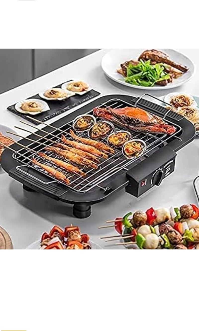 AUREUS Powder Coated 2000 Watts Electric Barbeque Grill Tandoor Grills Contact Grill Portable Grill Outdoor Picnic Griller Light Weight Grill - Image 1