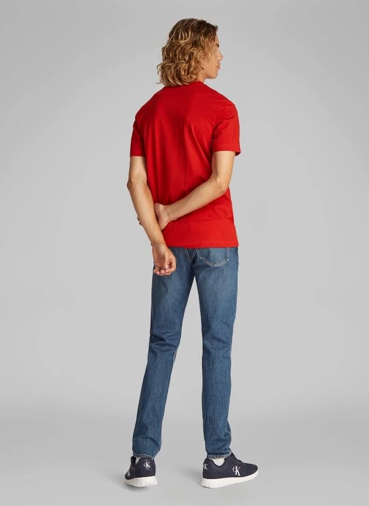 Calvin Klein Jeans Monologo Crew Neck T-Shirt