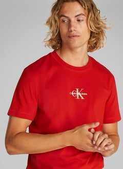 Calvin Klein Jeans Monologo Cotton T-Shirt  - Image 3