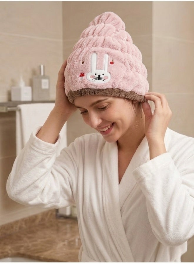 Luxury Microfiber Hair Wrapper – Quick Dry Hair Towel Turban for Women & Girls – Soft Hair Drying Cap for Styling and Sleep – Gentle & Protective Hair Wrap for Frizz-Free, Smooth Hair – Durable, Lightweight, and Fashionable Design - Image 4