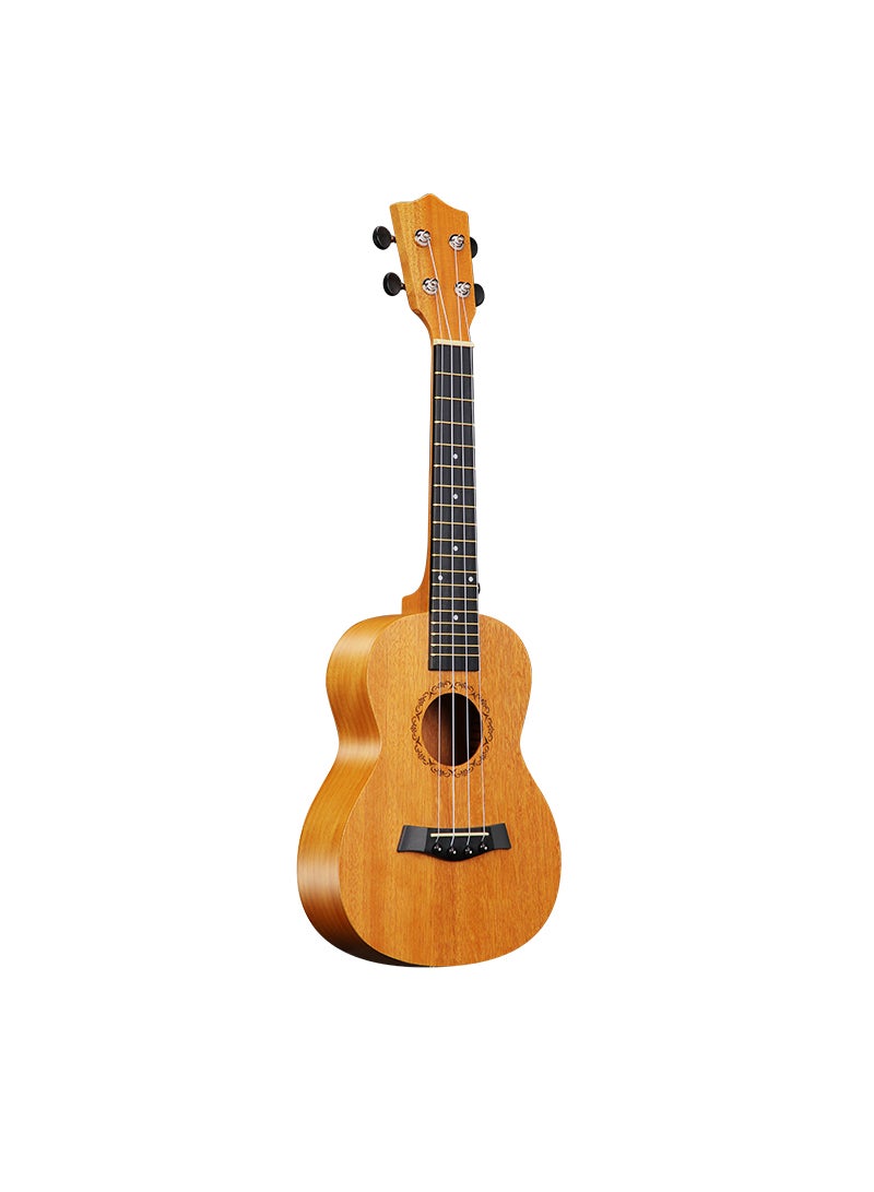 AKLOT Ukulele, AKLOT Concert Ukelele Solid Mahogany 23 inch for Professional Beginners Adults Kit with Free Online Courses and Uke Accessories, AKC23 - Image 1