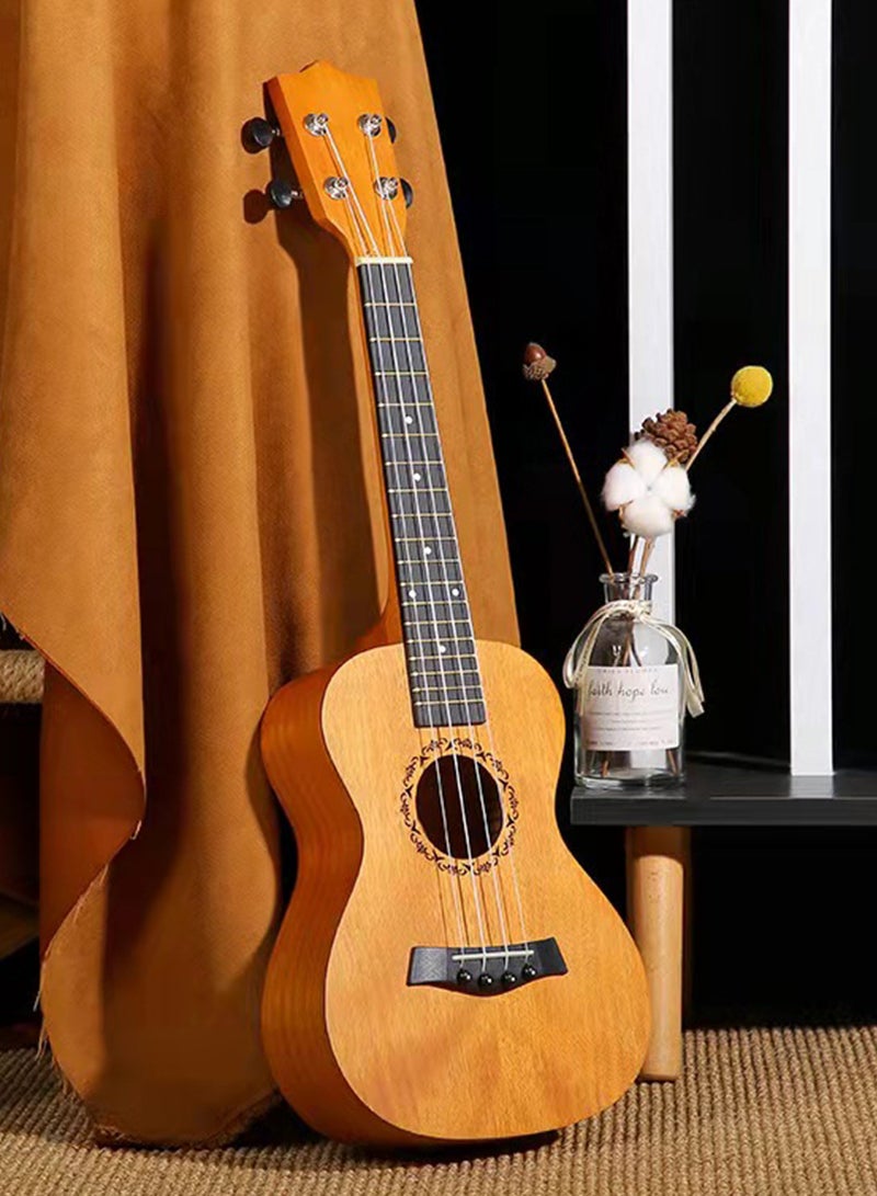AKLOT Ukulele, AKLOT Concert Ukelele Solid Mahogany 23 inch for Professional Beginners Adults Kit with Free Online Courses and Uke Accessories, AKC23 - Image 2