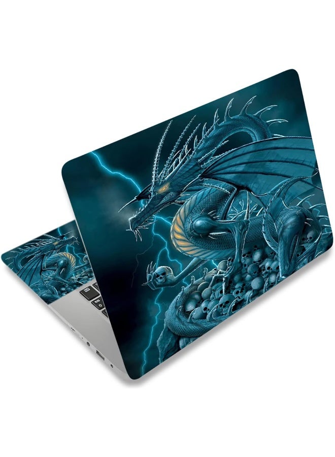 ARS Laptop Skin Sticker Decal for 12"–15.6" Laptops | Universal Vinyl Cover for 12, 13, 13.3, 14, 15, 15.4, 15.6 Inch Notebook PC | Waterproof, Removable Protective Skin + 2 Free Wrist Pads - Image 1