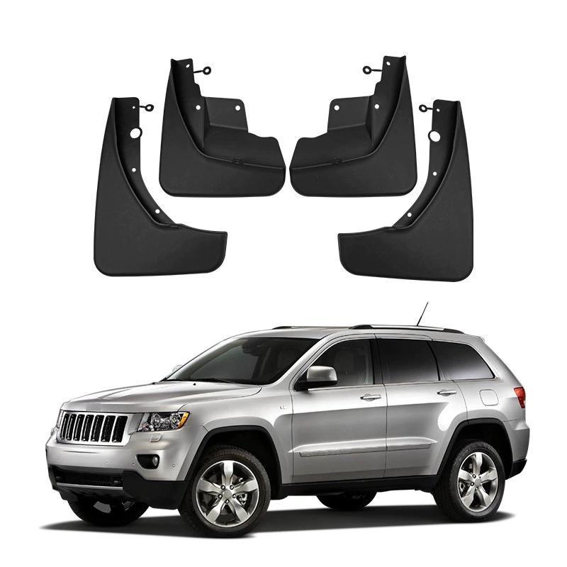Grand Cherokee Mud Flaps 4 Pcs Perfect Fit Composite Rubber Plastic Material - High Impact Resistance Splash Guards for 2011-2024 Grand Cherokee Off-Road & Daily Use - Image 3