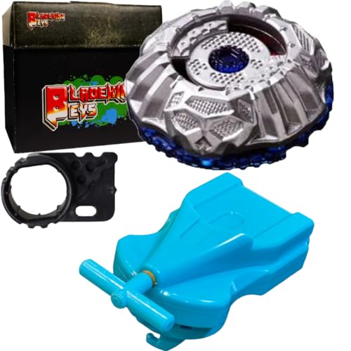 BLADEKING BEYS B120 Prototype Nemesis + 1 Way String Launcher (Right Spin) + Toy Storage Box - Image 1