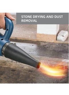 BONAI 1500W Powerful Blower Corded Electric Heat Blower and Hot Air Blower 2 Modes Adjustable for Shrink Wrapping, Soldering, Paint Stripping, Tube Bending, BBQ(Charcoal Heating), Heat Protection  - Image 5