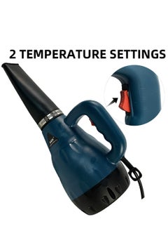 BONAI 1500W Powerful Blower Corded Electric Heat Blower and Hot Air Blower 2 Modes Adjustable for Shrink Wrapping, Soldering, Paint Stripping, Tube Bending, BBQ(Charcoal Heating), Heat Protection  - Image 3