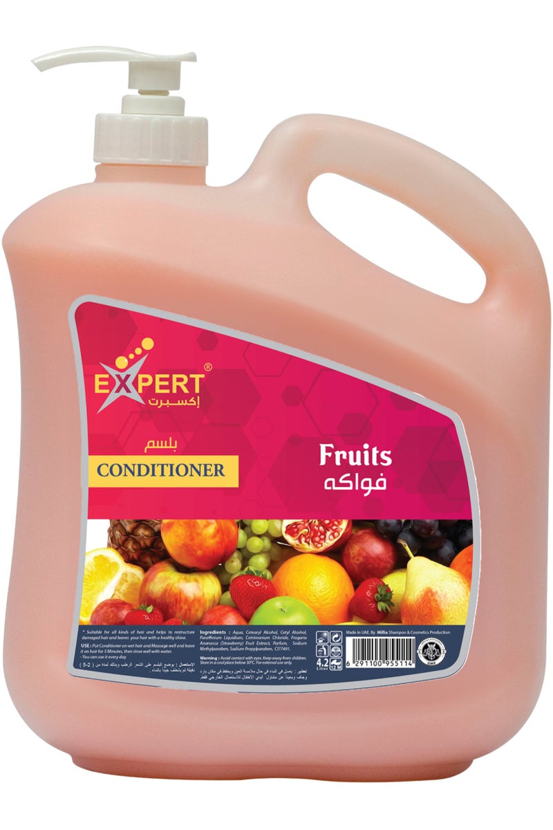 إكسبرت بلسم إكسبيرت بخلاصة الفواكة – تغذية وترطيب عميق للشعر – لمعان وحيوية فائقة – 4.2 لتر
