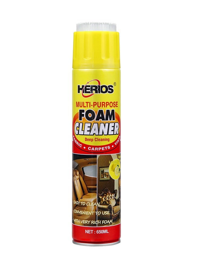 HERIOS Multi Purpose Foam Cleaner 650ml with lemon Power 