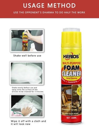 Multi Purpose Foam Cleaner 650ml with lemon Power - view 4