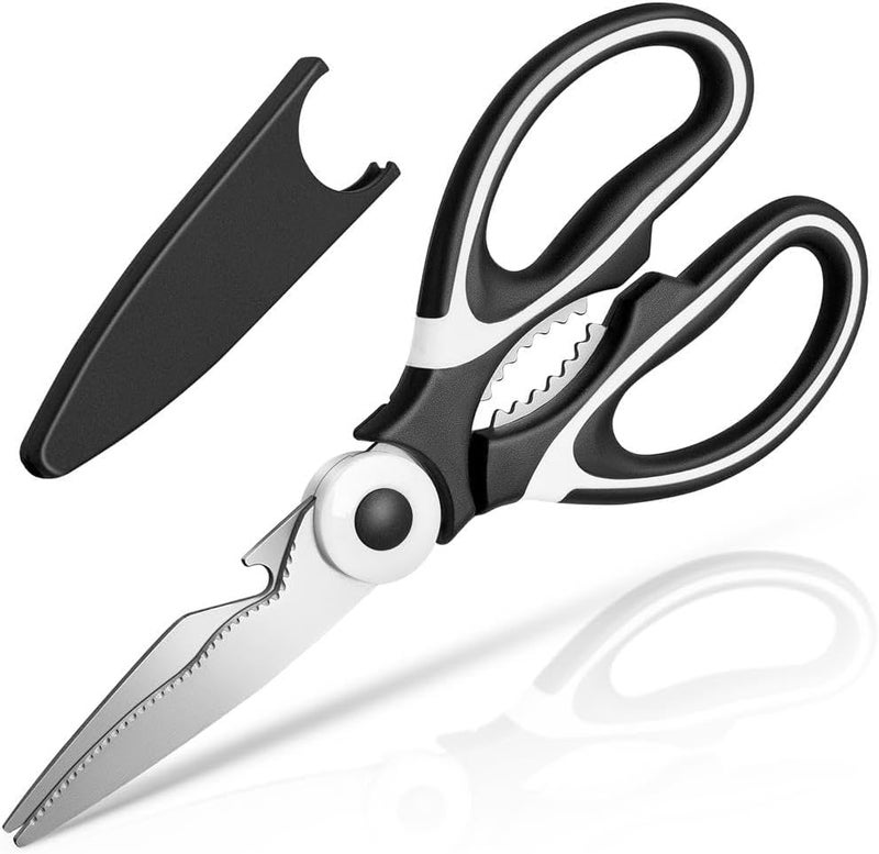 Vruta Multipurpose Versatile Scissors for Kitchen Stainless Steel Kitchen Scissors for Vegetables, Cucumbers, Peppers, Garlic, Herbs, & Bottle Opener Food Scissors Vegetables Scissor (Ultra Sharp) - Image 1