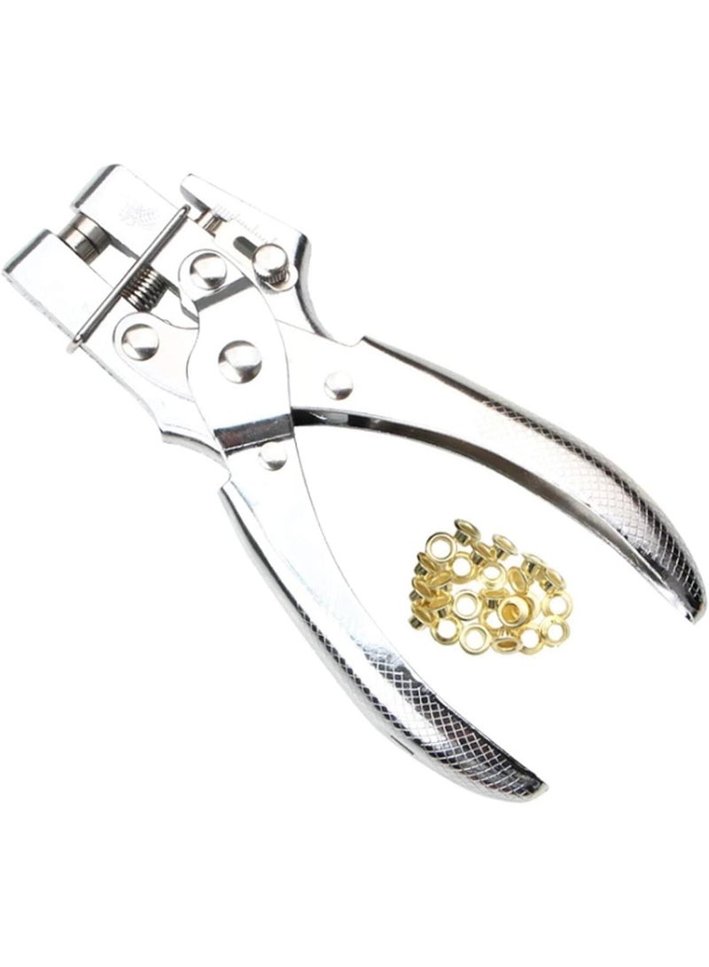 GGOOT Multifunction Punching Pliers Labor Saving Button Pliers Eyelet Pliers Dual Use Rung Hole Punching Machine Hole Punching Tool Beat Hole Of About 5 Mm Hardware tools  - Image 3