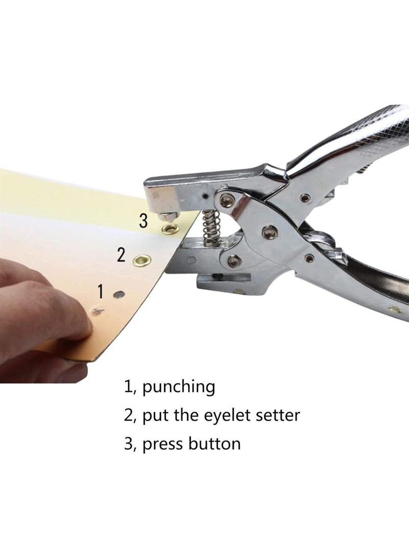 GGOOT Multifunction Punching Pliers Labor Saving Button Pliers Eyelet Pliers Dual Use Rung Hole Punching Machine Hole Punching Tool Beat Hole Of About 5 Mm Hardware tools  - Image 2